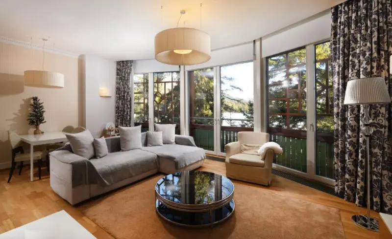 Izba Apartmán Vila Marína s výhľadom na pleso v SP GATE s.r.o. – Vila Marina Štrbské Pleso - Apartmán Vila Marína s výhľadom na pleso