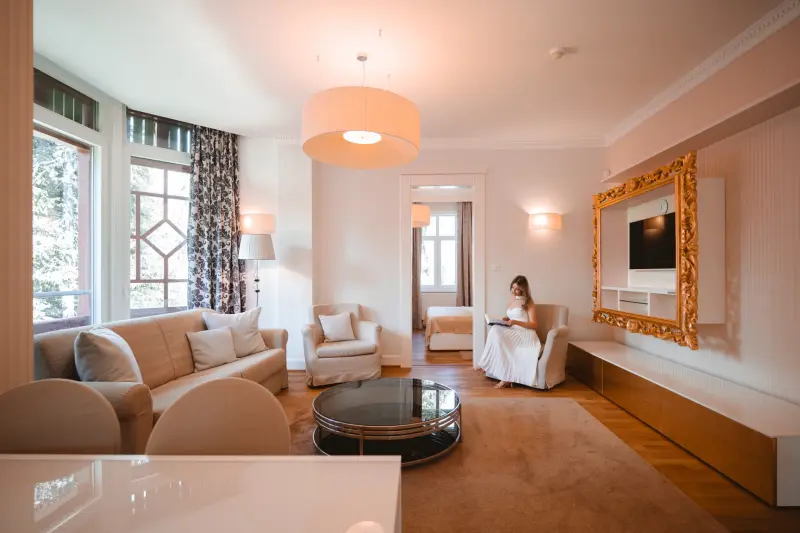 Izba Apartmán Vila Marína v SP GATE s.r.o. – Vila Marina Štrbské Pleso - Apartmán Vila Marína s výhľadom na pleso